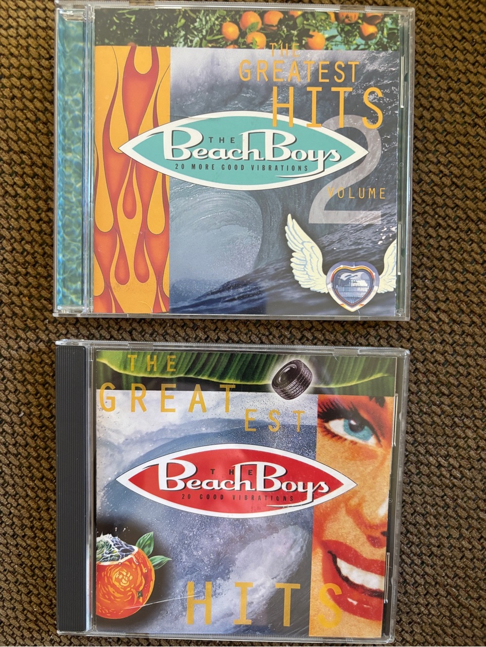 Greatest Hits, Vol. 1  & 2 by The Beach Boys (CD, Capitol/EMI Records)